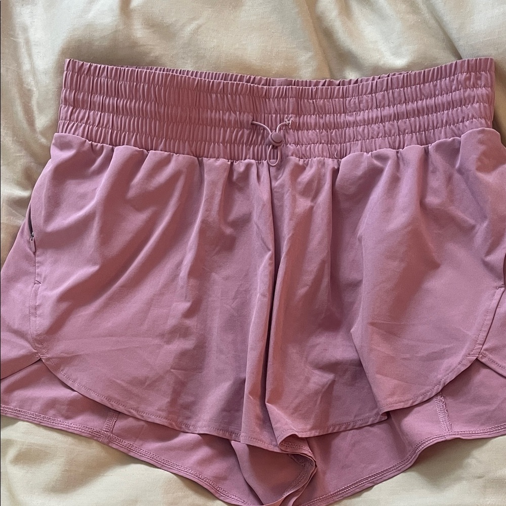 all in motion Mauve Pink Athletic Shorts with Drawstring